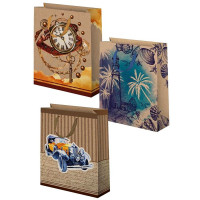 Пакет подароч.крафт 26*32см "Маяк" арт.1509-0235