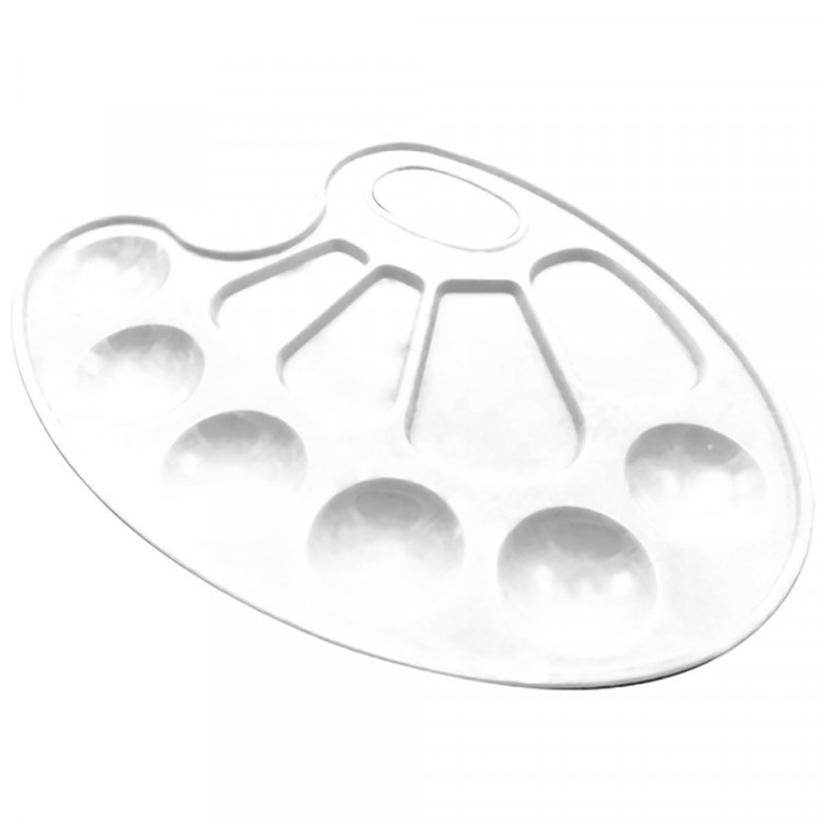 Палитра для смешивания красок (deVENTE) белая размер 21x15,4 см см арт.8070501