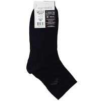 Носки мужские арт.1С19 размер 23-29 хлопок 78% полиамид22% цвет черный (Юстатекс)