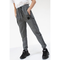 Брюки для мальчика артикул 511 размерный ряд 30/116-46/170 цвет серый