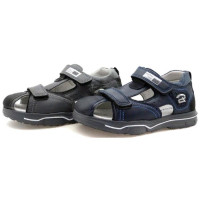 Сандалии для мальчика (МИКАСА) ассорти верх-искусственная кожа подкладка-искусственная кожа размерный ряд 32-36 арт.RC97_BM554-3-1