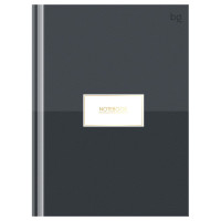 Бизнес-блокнот А6 твердая обложка 80 листов (BG) Minimal глянцевая ламинация тиснение фольгой ассорти арт ББ6т80_лг 62665