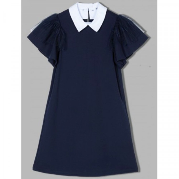 Платье для девочки (Делорас) арт.Q63259  размер 34/134-44/164 цвет синий