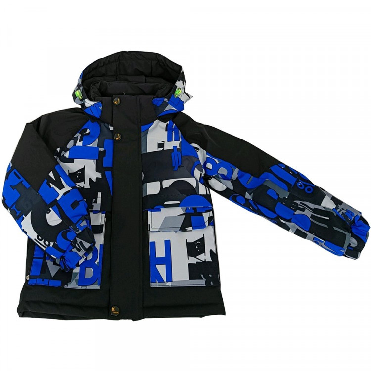 Куртка осенняя для мальчика (MULTIBREND) арт.dux-616-1 цвет синий