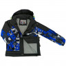 Куртка осенняя для мальчика (MULTIBREND) арт.dux-616-1 цвет синий