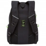 Рюкзак для мальчиков (Grizzly) арт RU-037-5 черный 28х44х23см