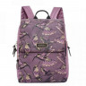 Рюкзак для девочек (Grizzly) арт.RD-831-1 темно-розовый 27,5х37х14 см