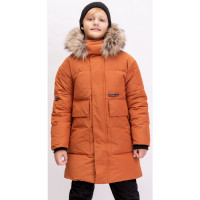 Парка зимняя для мальчика (OVAS) арт.ФОСТЕР цвет черный