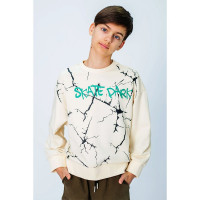 Джемпер для мальчика (DELORAS) артикул 55395 размер 34/134-44/164 цвет кремовый