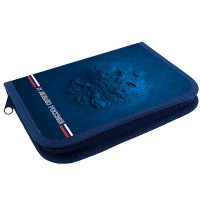 Пенал 1 отделение (Оникс) ПКТ 04-20 Герб России 190х130мм полиэстер