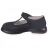 Туфли для девочки (TOM.MIKI) темно-синий верх-искусственная замша подкладка-натуральная кожа размерный ряд 29-34 арт.T-10674-K