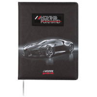 Дневник школьный твердая обложка кожзам (deVENTE) Luxury Car аппликация rubber patch, отстрочка, ляссе арт.2020509