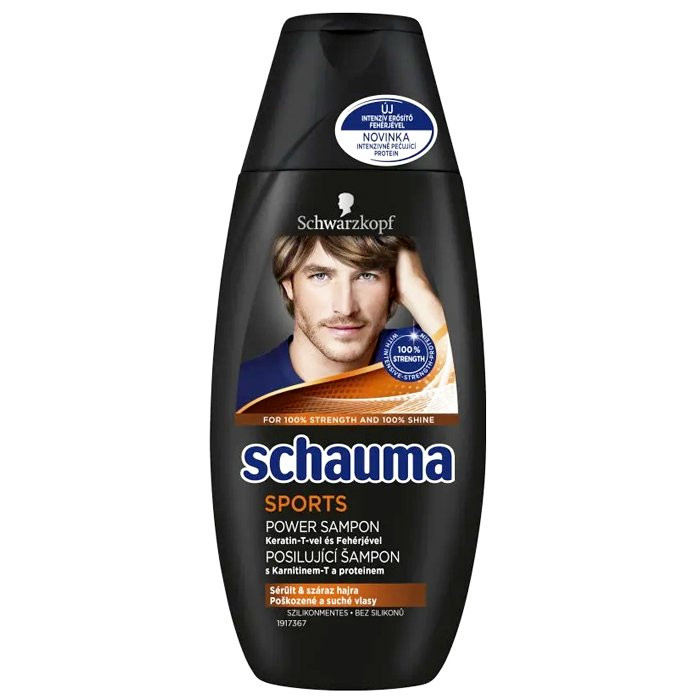 Шампунь для волос Schauma 380 мл MEN Спорт (Ст.10)