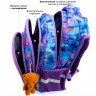 Рюкзак для девочки школьный (SkyName) + брелок арт R3-230 38х29х19см