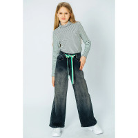 Джинсы для девочки  артикул  Deloras 21943 размер 34/134-44/164 цвет черный