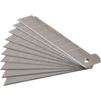 Лезвия сменные "deVENTE. REPAIR & CRAFT" к ножам 25 мм, 0,7 мм, 10 шт в пластиковом футляре арт.4092402 (Ст.10/100)