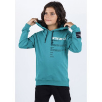 Толстовка для мальчика артикул (DMB) 4923 размер 32/128-44/164 цвет зеленый