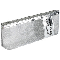 Пенал-косметичка 1 отделение кожзам, нейлон Феникс Фразы с характером 200х80х30мм арт.71984