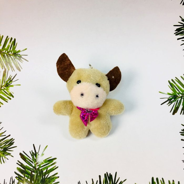 Игрушка мягкая СГ "Бычок" 06см в ассортименте арт.541-258