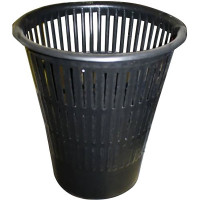Корзина для бумаг 12л черная