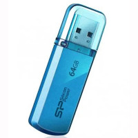 Флеш диск 64GB USB 2.0 Silicon Power Helios 101, синий