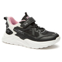 Кроссовки для девочки (CROSBY) черный верх-искусственная кожа/текстиль подкладка-текстиль арт.238042/07-05