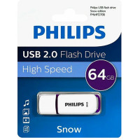 Флеш диск 64GB PHILIPS SNOW USB 2.0
