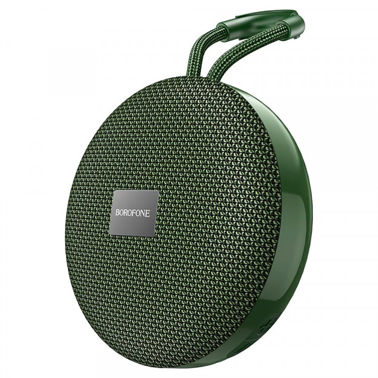Колонка портативная Borofone, BR27, Bluetooth, цвет: зеленый