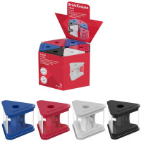 Точилка пластиковая (ErichKrause) контейнер 1 отверстие, "Prism Classic" арт.60028 (Ст.12)