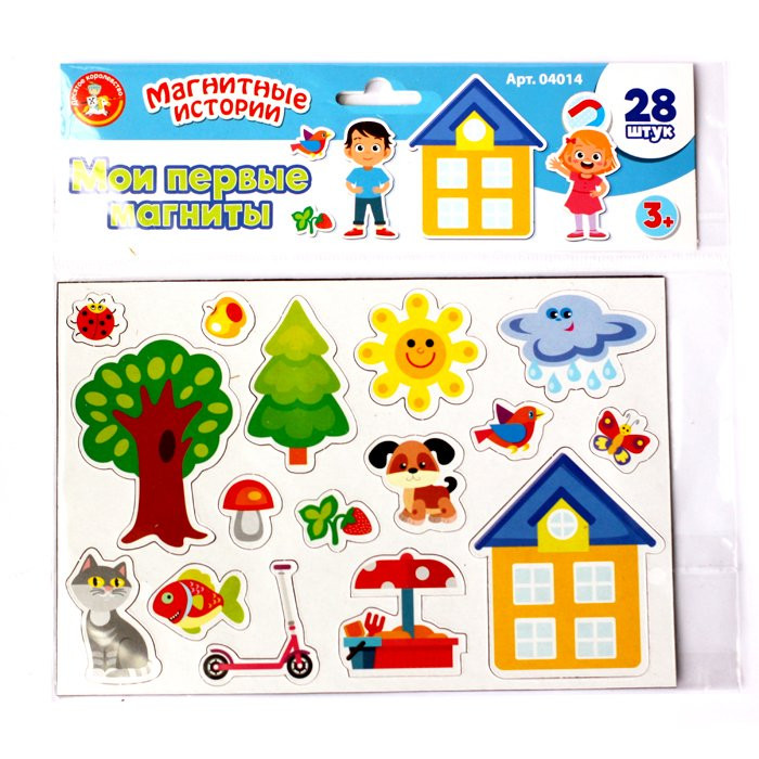Игра Магнитные истории Мои первые магниты (ДК) арт 04014