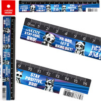 Линейка 16см deVENTE Хей бро (Hey Bro) арт.5091603