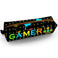 Пенал-косметичка 1 отделение (Hatber) Old gamer 210х50х60мм арт.NPk_61140