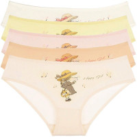 Трусы для девочки арт.4171RV размер 34/134-140 (8/9) цвет в ассортименте 100% хлопок