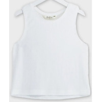 Топ для девочки арт.Deloras 22146 размерный ряд 34/134- 44/164 цвет молочный