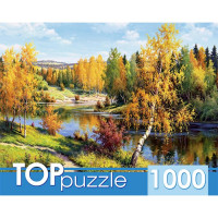 Пазл 1000 элементов TOPpuzzle И.Пищера Золотая осень (РК) арт.РУКТП1000-1059