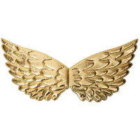 Аксессуар карнавальный "Крылья Ангела" 44*20см цв.золото арт.86953