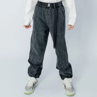 Брюки для мальчика DELORAS артикул W55538 размер 34/134-44/164 цвет черный