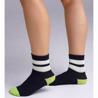 Носки детские для мальчика арт.С1410 р.20-24 80% хлопок, 18% полиамид, 2% эластан цвет синий (Clever)