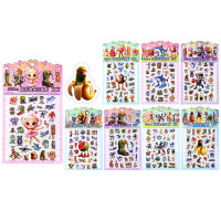 Наклейки А4 (Mazari) Итальянский мем ассорти арт M-20671