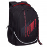 Рюкзак для мальчиков (Grizzly) арт RU-335-3/2 черный-красный 28х44х23 см