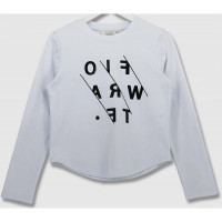 Лонгслив для девочки (Deloras) артикул 22019 р.34/134-44/164 цвет белый