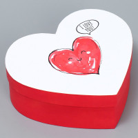 Коробка подароч. 16*14*6см"С любовью" арт.9279993