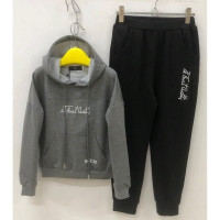 Костюм спортивный для мальчика арт.scs-026-3 размер 32/128-46/170 трикотажный цвет серый