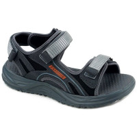 Сандалии для мальчика (B&G) черный верх-искусственная кожа подкладка-искусственная кожа размерный ряд 36-41 арт.m-bg-B691-1K