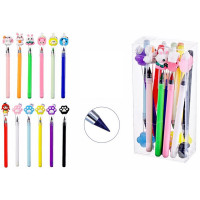 Карандаши цветные (Mazari) Вечные с насадками 12 цветов арт.M-7079