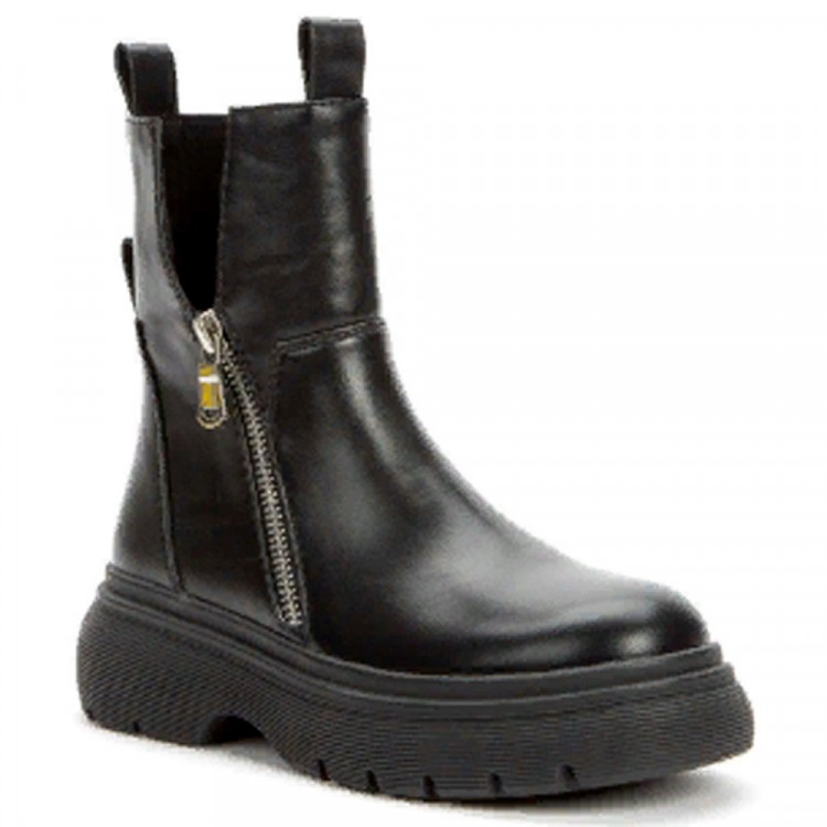 Ботинки для девочки (BETSY) черный верх-искусственная кожа подкладка - байка артикул 928334/02-02