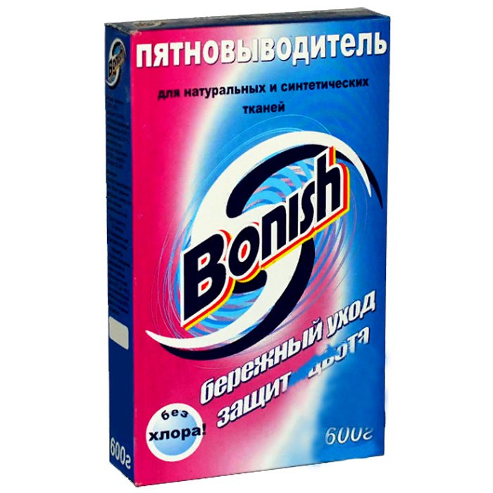 Отбеливатель Bonish порошок 600гр.