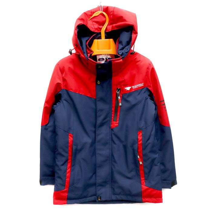 Куртка осенняя для мальчика (BWF) арт.zz-183-2 размерный ряд 32/128-40/152 цвет красный