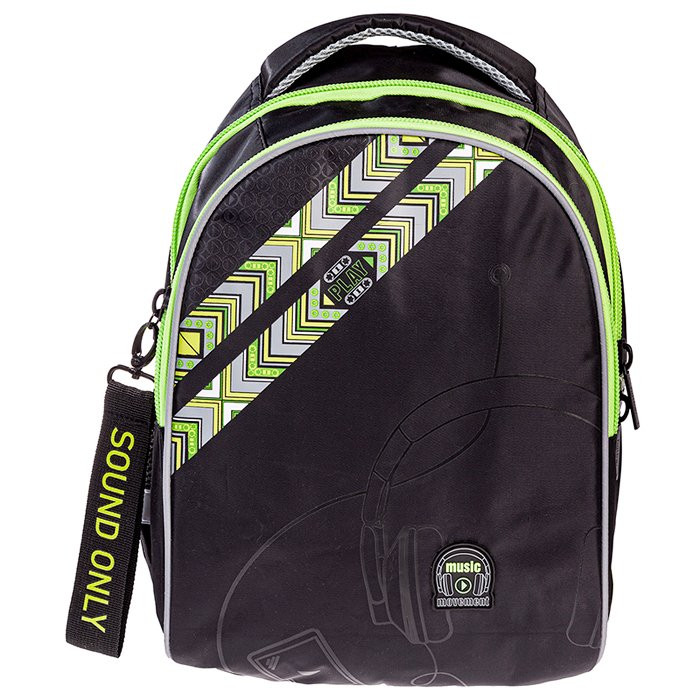 Рюкзак для мальчиков школьный (Hatber) PRIMARY SCHOOL Музыка 37x26x17 см арт NRk_63069