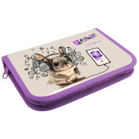 Пенал 1 отделение (Оникс) ПКТ 04-20 Шиншилла 190х130мм полиэстер